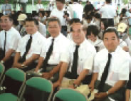 長崎で開催された式典に参列